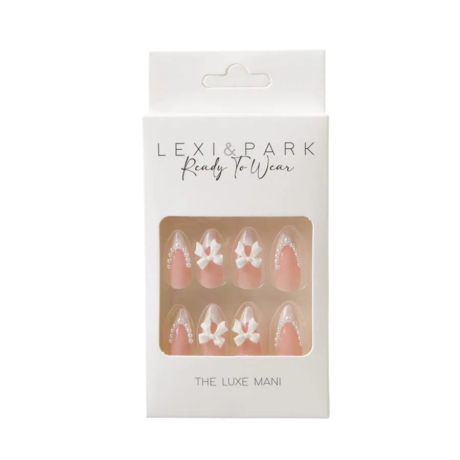 Bow Tingz Press On Nail Set