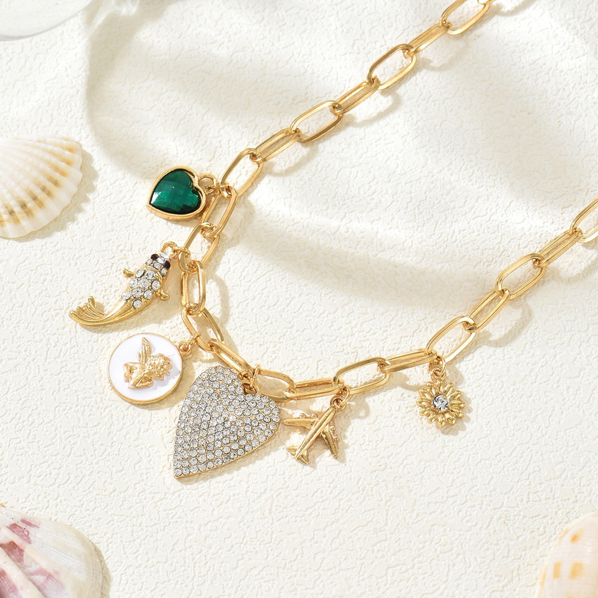 Over You Charm Necklace