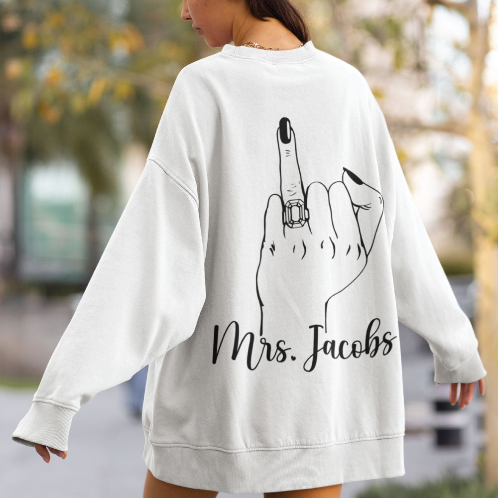 Sweatshirt de Mariée