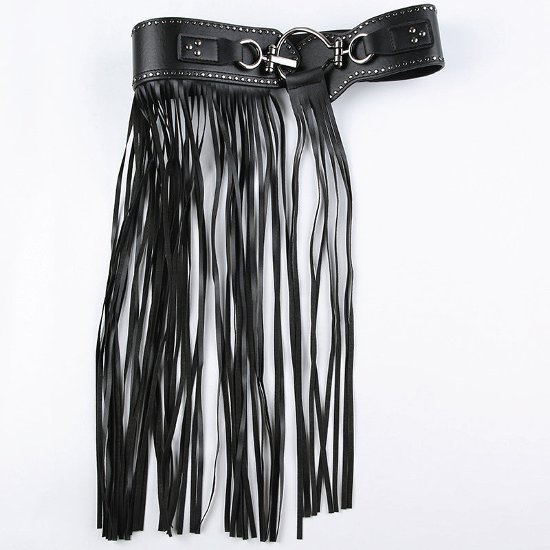 Ceinture à franges audacieuse