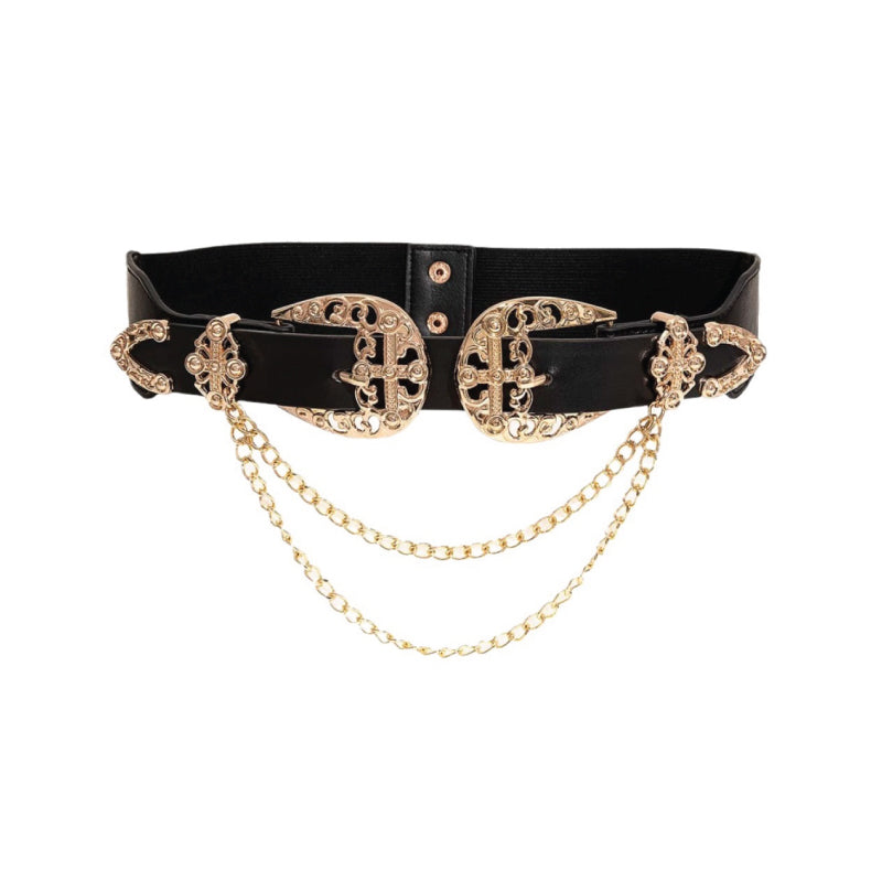 Ceinture en chaîne style western