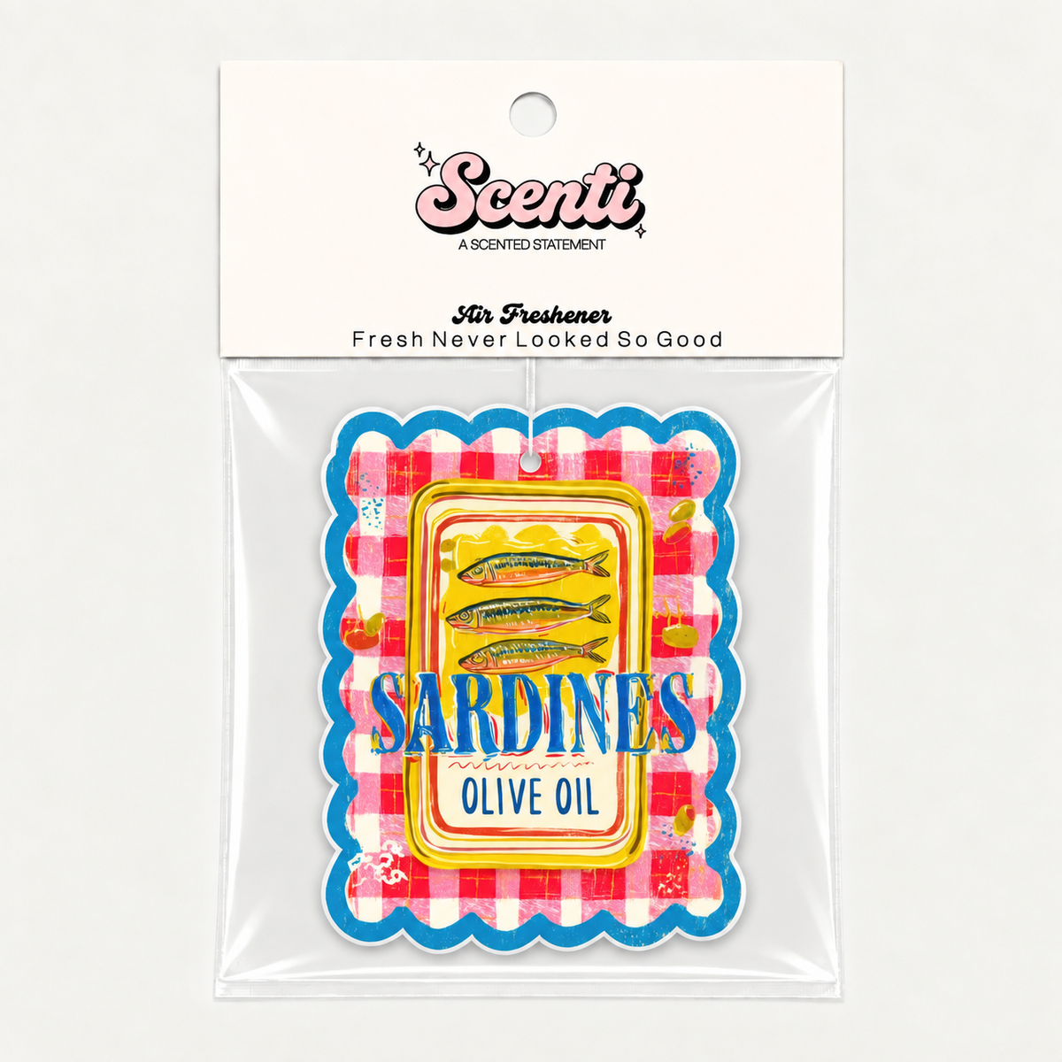 Sardine Dreams Air Freshener | Lemon