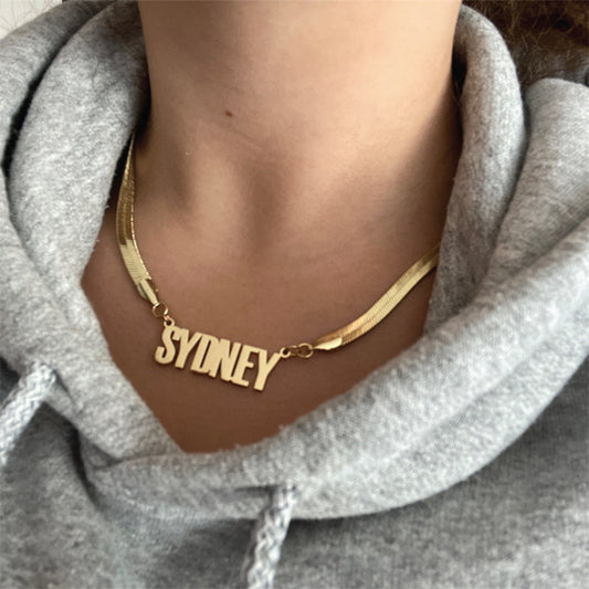 My Name Is Custom Necklace