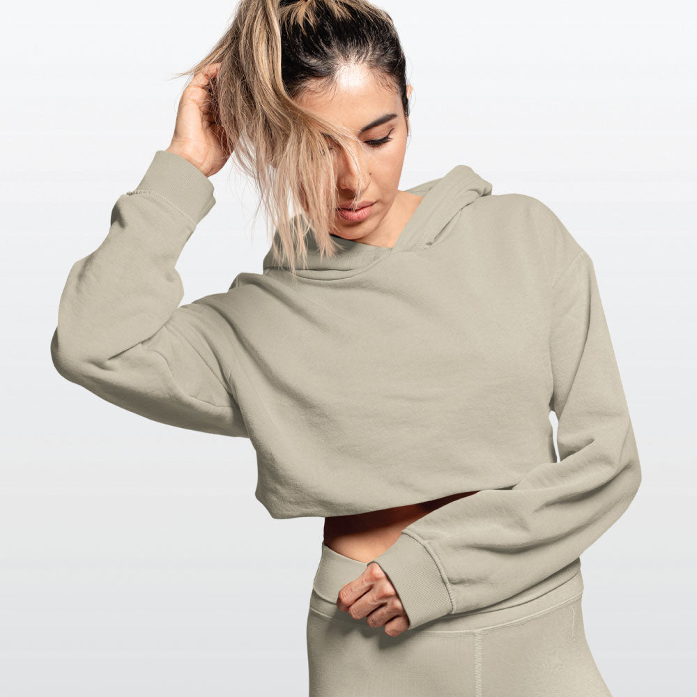 Mia Cropped Hoodie