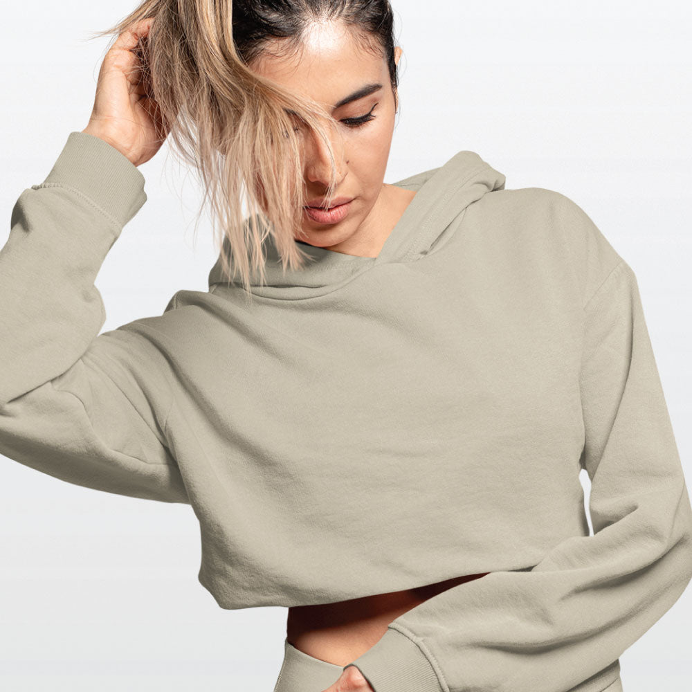 Mia Cropped Hoodie