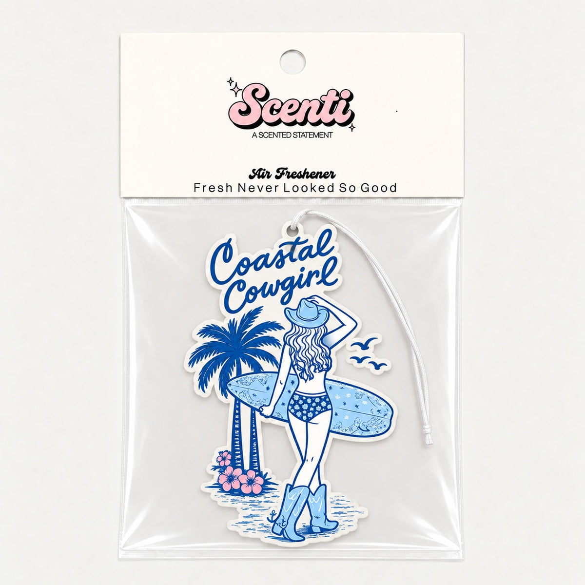 Coastal Cowgirl Air Freshener | Coconut