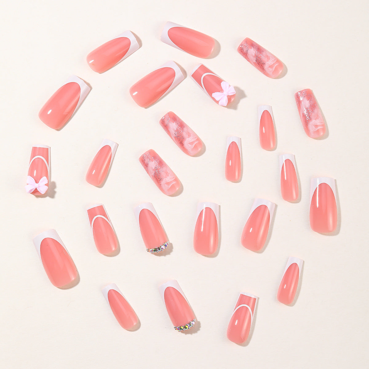 Ensemble de faux ongles