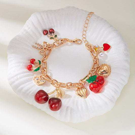 My Cherry Pie Charm Bracelet