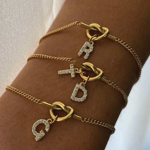 Celeste Initial Bracelet