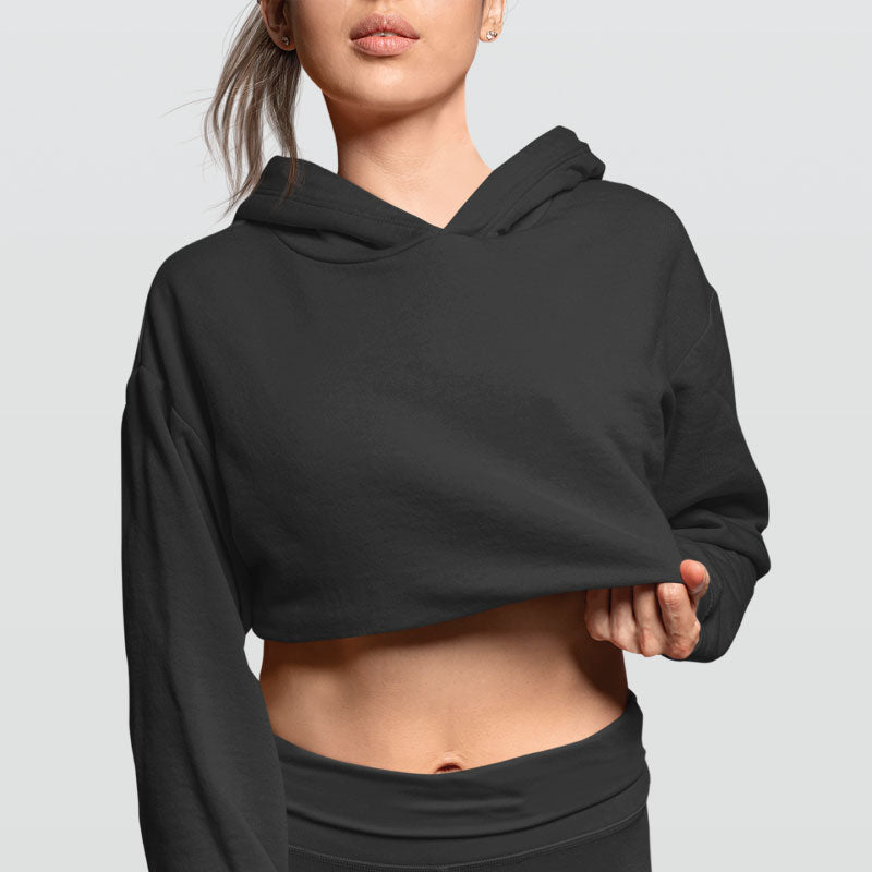 Mia Cropped Hoodie