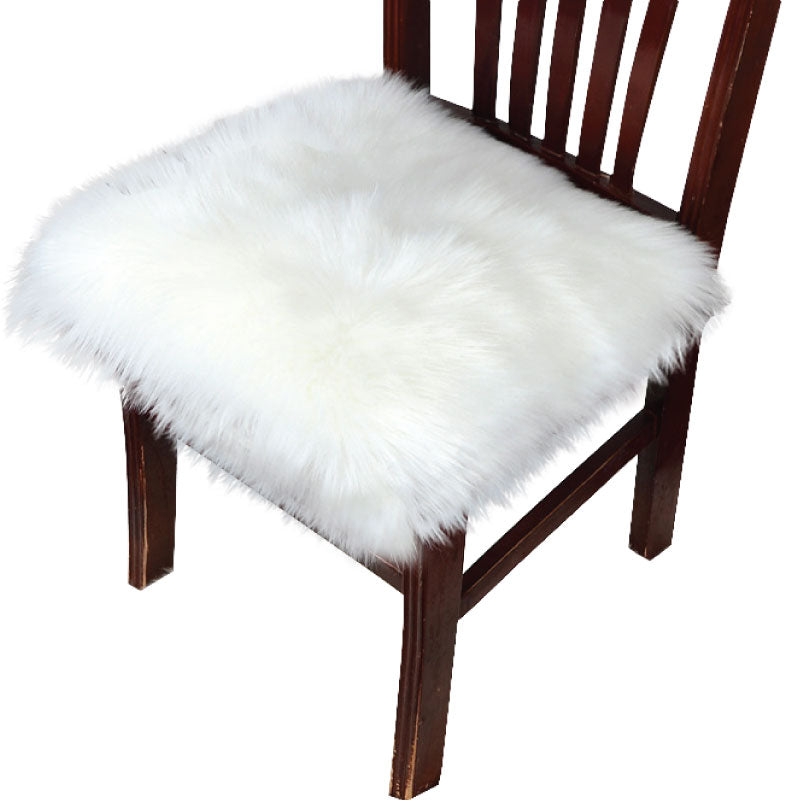 Decorative Faux Fur Chair Cover