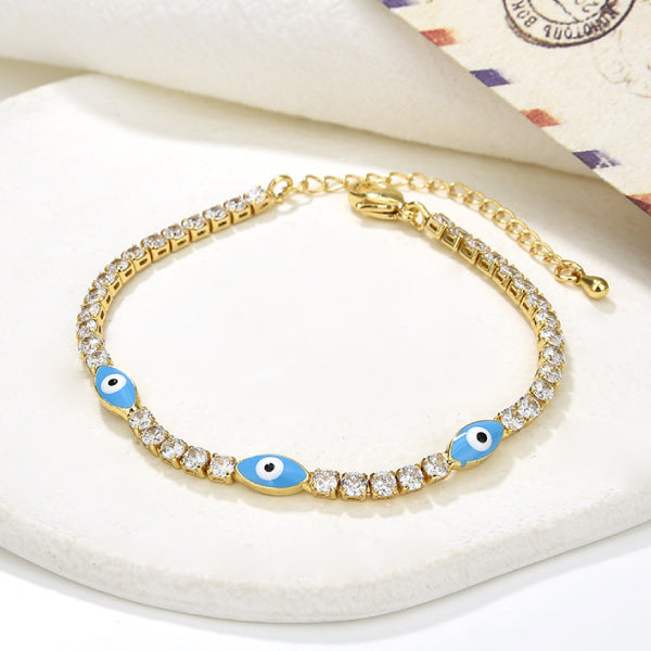 Multi Evil Eye Bracelet