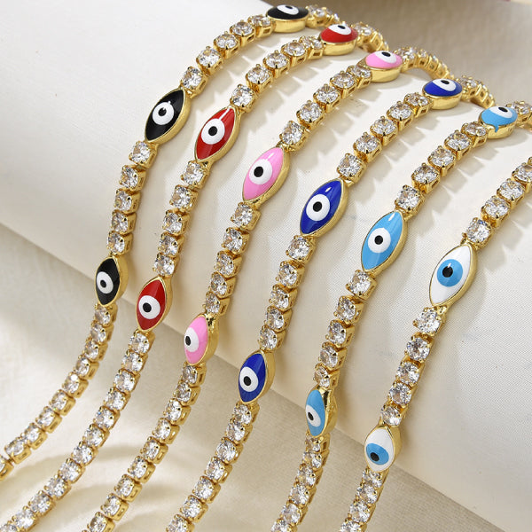 Multi Evil Eye Bracelet