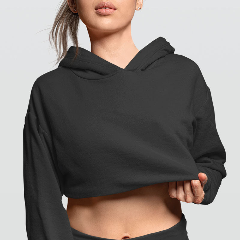 Mia Cropped Hoodie