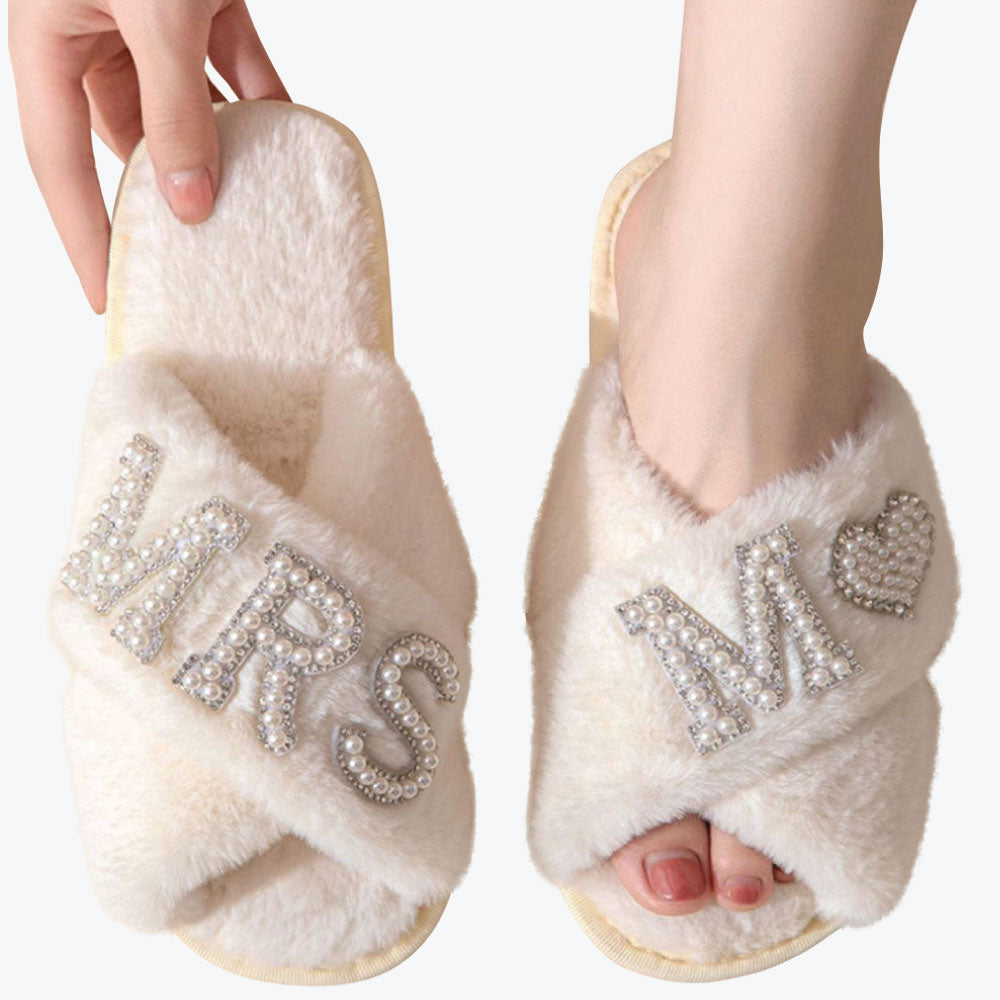 Mrs. Bridal Slipper