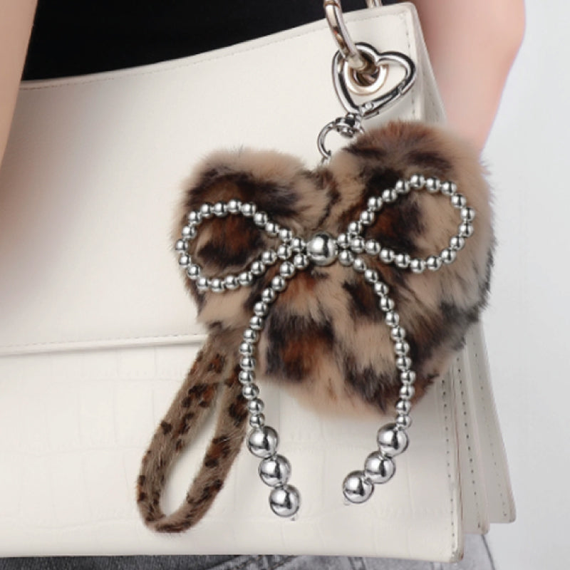 Jolean Leopard Handbag Charm