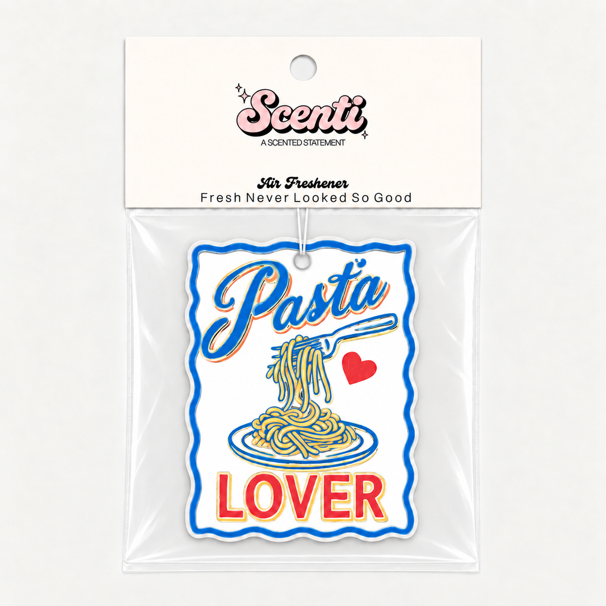 Pasta Lover Air Freshener | Lemon