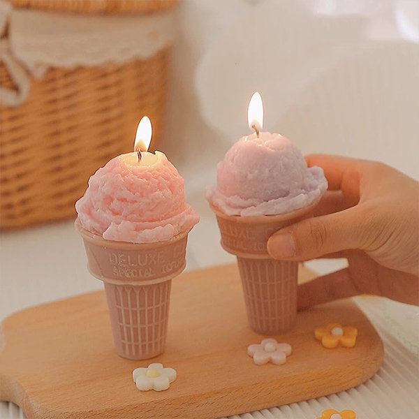 Sugar Rush Ice Cream Candle