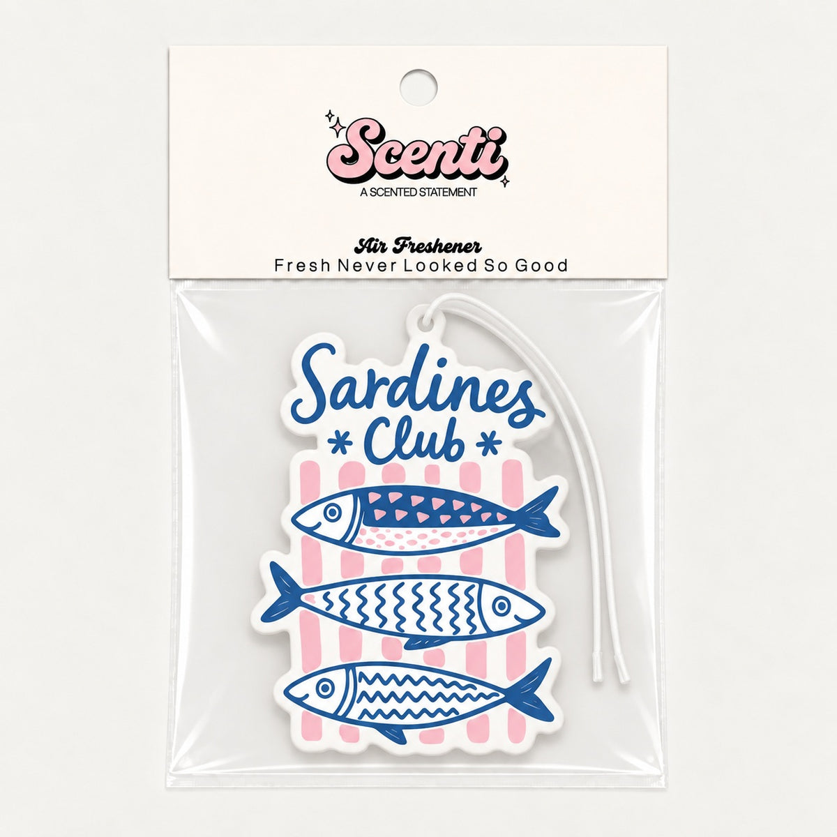Sardines Club Air Freshener | Lemon
