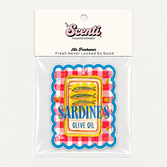 Sardine Dreams Air Freshener | Lemon