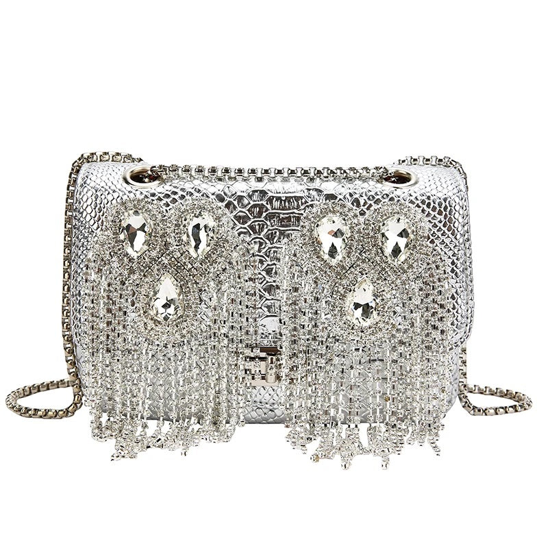 Myla Rhinestone Embellished Handbag