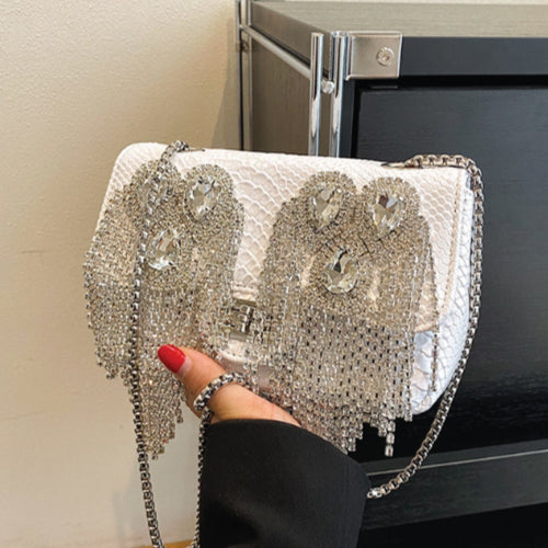 Myla Rhinestone Embellished Handbag