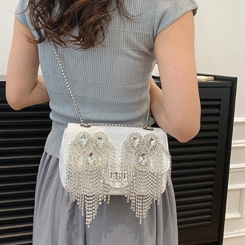 Myla Rhinestone Embellished Handbag