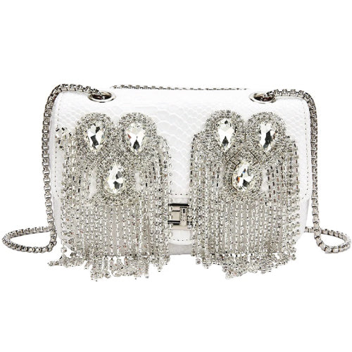 Myla Rhinestone Embellished Handbag