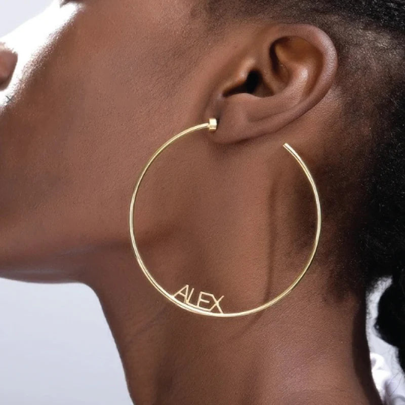 Kayla Custom Hoop Earrings