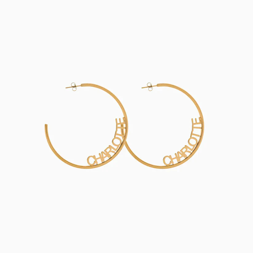 Kayla Custom Hoop Earrings